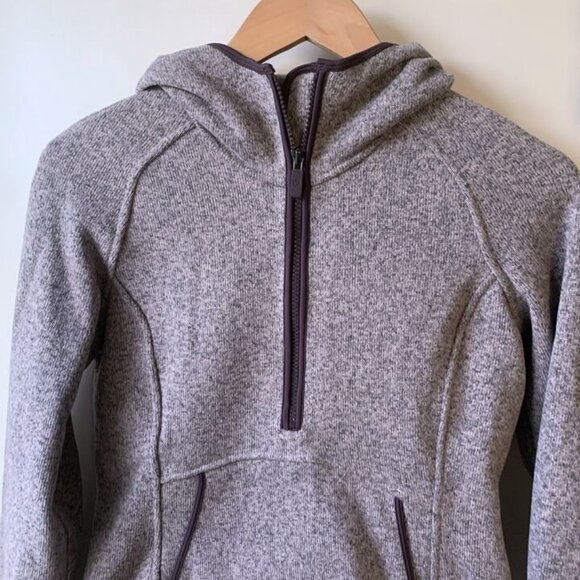 Cute Lululemon Fleece and Thank you Pullover Top in Heathered Smoky Blush - Picture 5 of 14